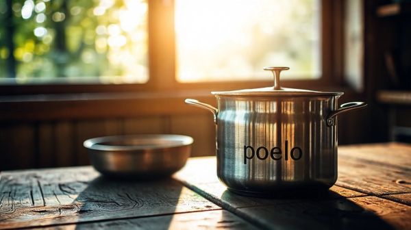 Découvrez la poêle inox poeleo pour une cuisine écoresponsable