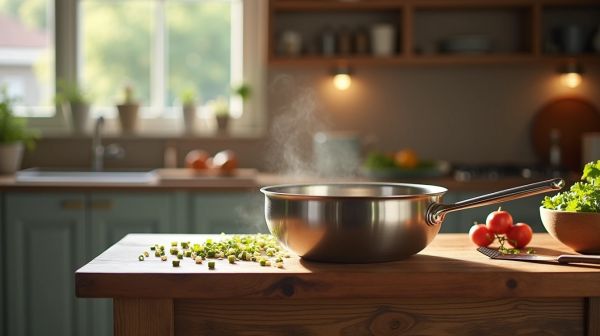 Poêle inox poeleo : cuisine saine et durable à votre portée