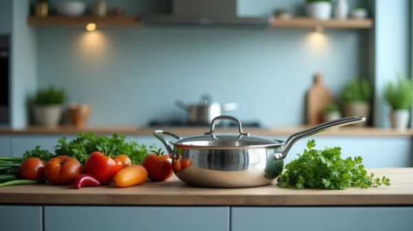 Poêle inox poeleo : cuisine saine et durable à votre portée